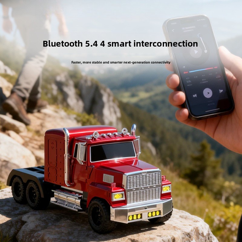 Audio Music Spotify - Bluetooth-Lautsprecher, wiederaufladbar, FM, für Zuhause und