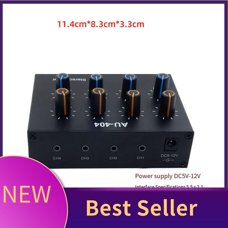 Audio Music Mixer - M07K-AU-404 Stereo Sound Vier Multi Input