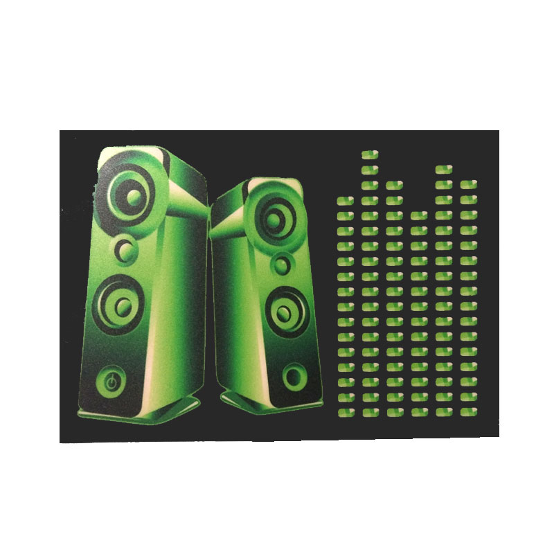 Audio Music Mixer - Blinkendes Panel, Musik, klangaktiviertes blinkendes El-Panel