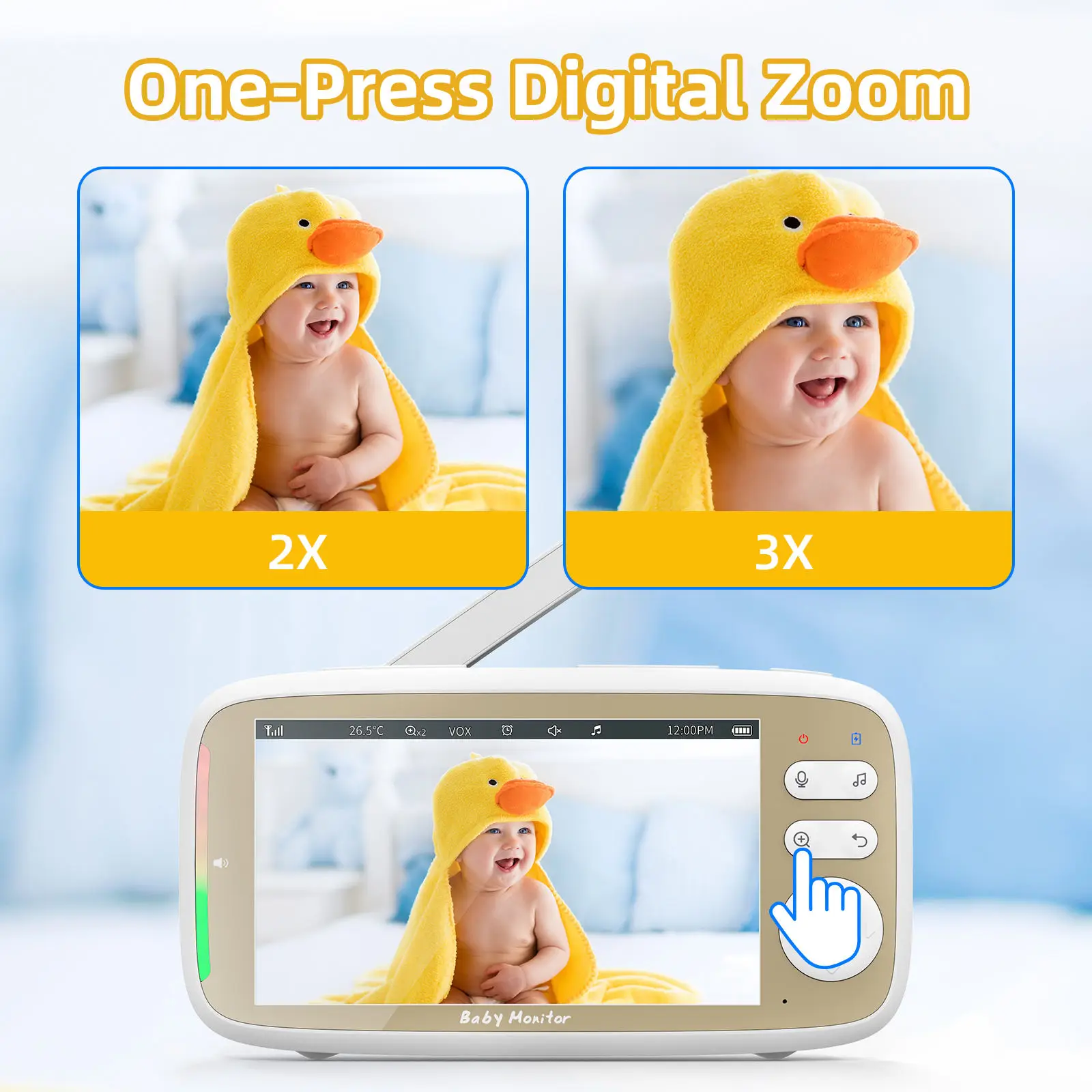 VB803 PRO Baby Monitor, mit 2p – Audio Hd Music Bewertung und Preis