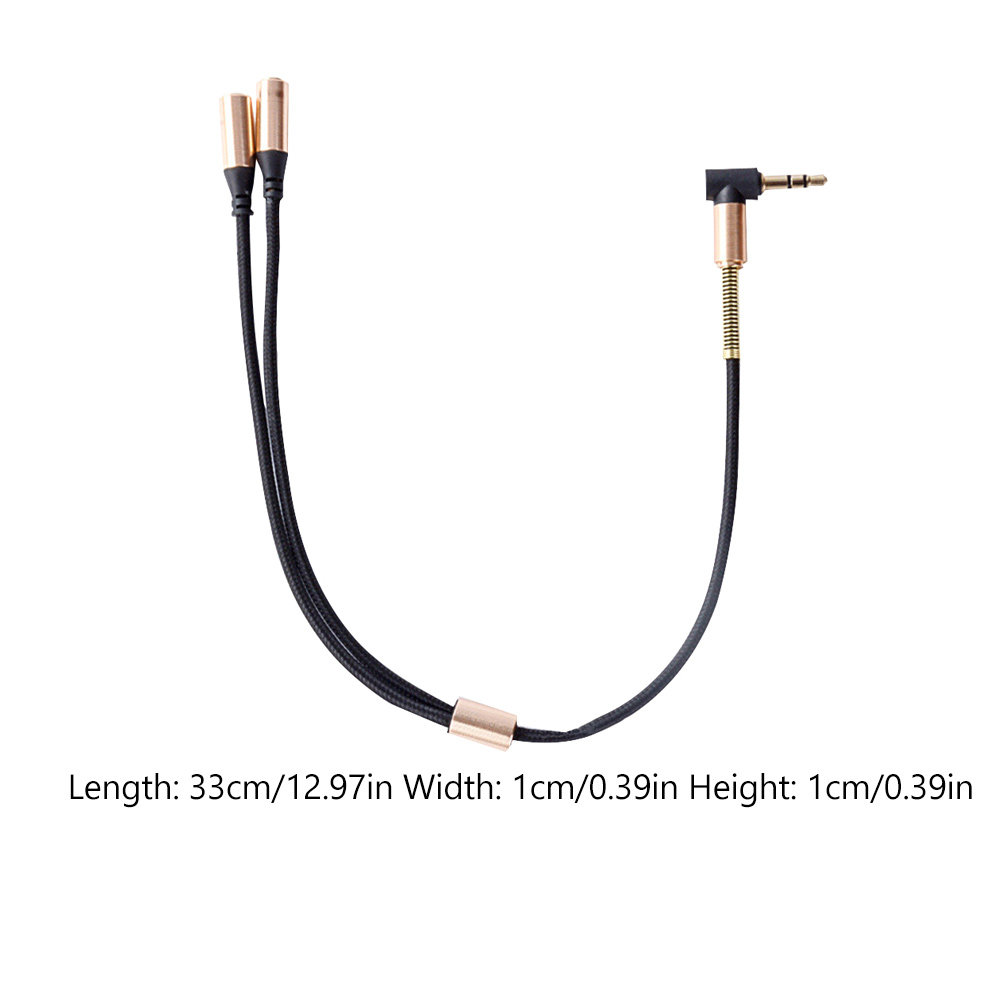 Dual 3,5-mm-Audio-Aux-Splitter – Audio Music Online Mp3 Bewertung und Preis