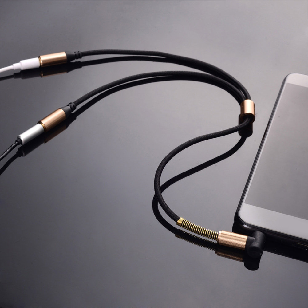 Dual 3,5-mm-Audio-Aux-Splitter – Audio Music Online Mp3 Bewertung und Preis