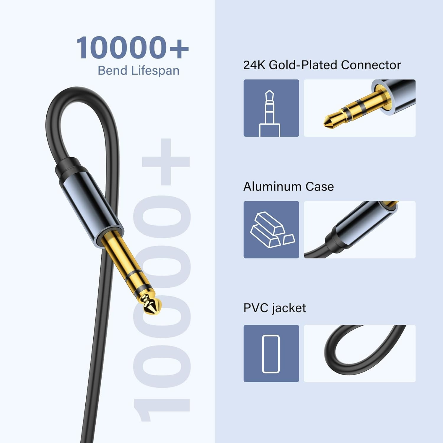 3,5 mm auf 6,5 mm AUX-Kabel 1/ – Audio Music Mixer Bewertung und Preis