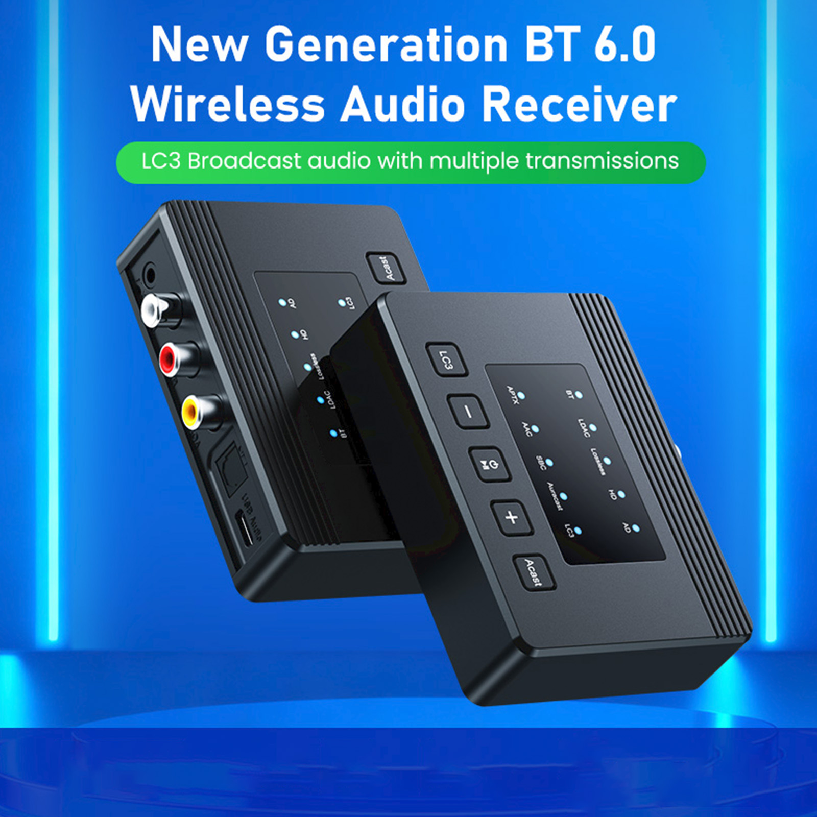Bluetooth 6.0 Audio-Empfänger  – Audio Hd Music Bewertung und Preis
