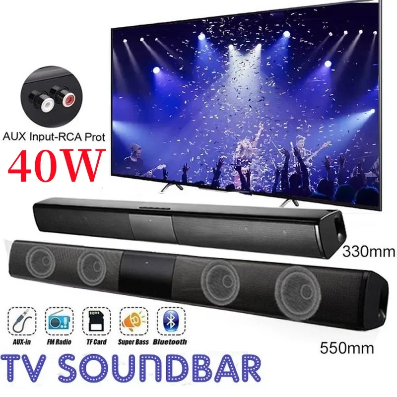 40W Wireless Bluetooth Soundba – Audio Music Visualizer Free Bewertung und Preis