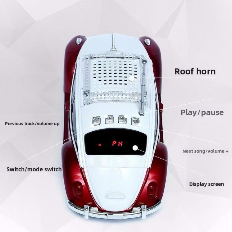 Käfer-Automodell Bluetooth-Lau – Audio Music Spotify Bewertung und Preis