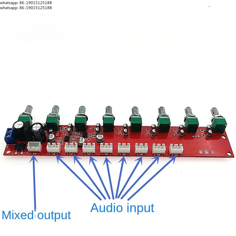8-Wege NE5532 Audio-Mischpult  – Audio Music Mixer Bewertung und Preis