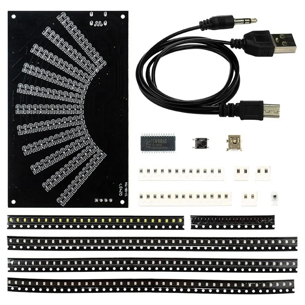 DIY LED Musik Spektrum Display – Audio Music Visualizer Free Bewertung und Preis
