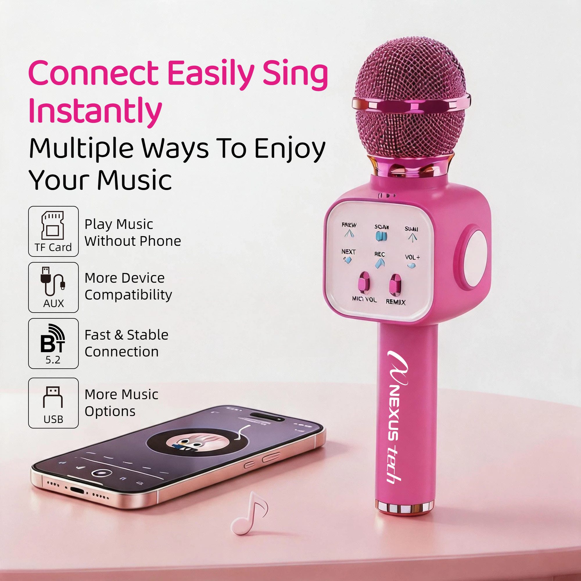 Kabelloses Bluetooth 5.2 Karao – Shure Mic Sm58 Bewertung und Preis