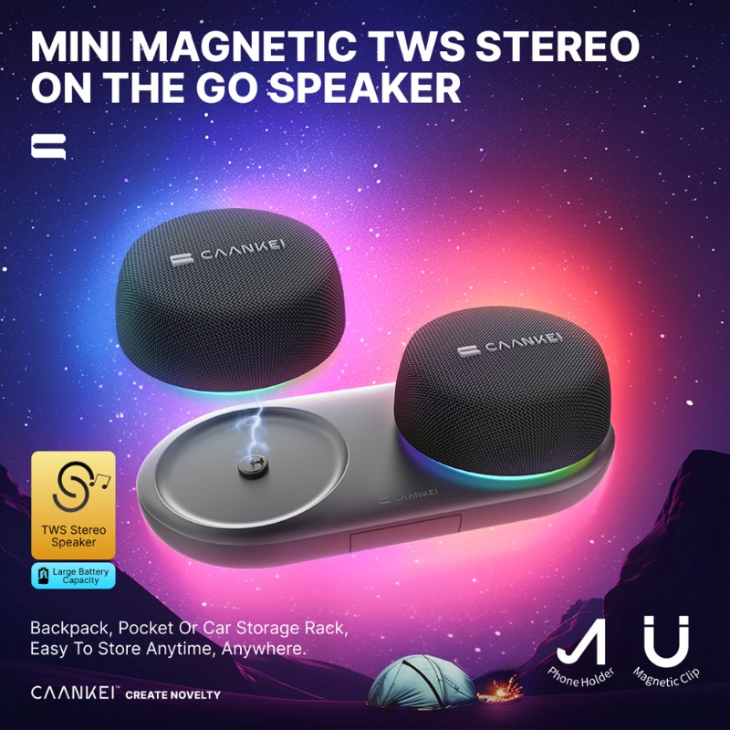 Magnetischer Bluetooth-Lautspr – Audio Music Spotify Bewertung und Preis